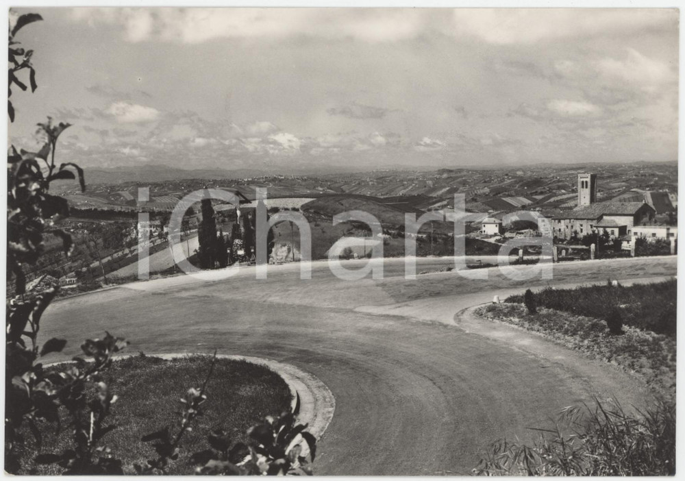 Cartolina originale da collezione 1960 RECANATI Chiesa di Santa Maria Assunta di Castelnuovo  Cartolina FG VG 1