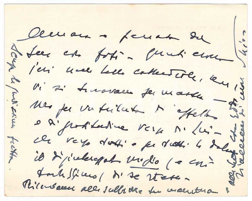 Autografo originale 1971 BOLOGNA Avv. Sergio STOPPATO  Biglietto condoglianze  Autografo 1