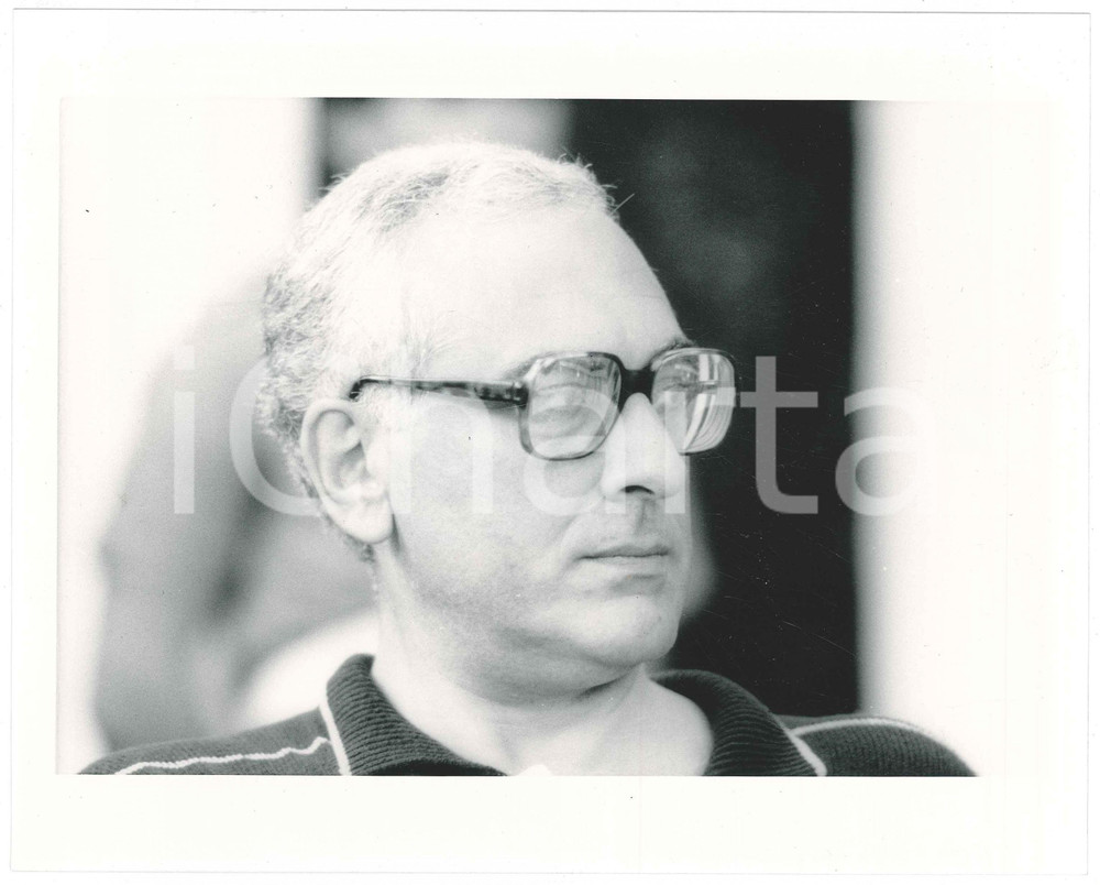 1985 ca ITALIA - COSTUME Franco CANGINI Ritratto del giornalista - Foto (4)
