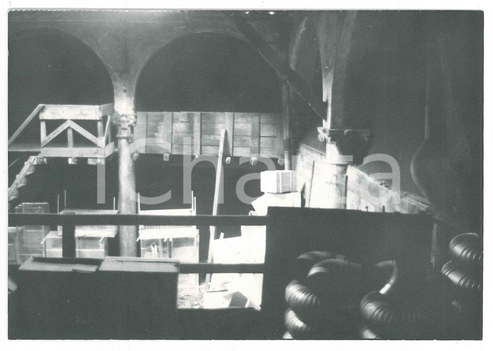 Fotografia d epoca originale 1970 ca BRESCIA Chiesa San Giuseppe  Terzo chiostro  Restauri 4 Foto 15x10 1