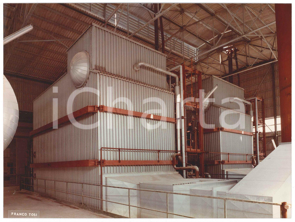 Fotografia d epoca originale 1975 ca LEGNANO Ditta Franco TOSI Meccanica  Interno stabilimento Foto 2 1