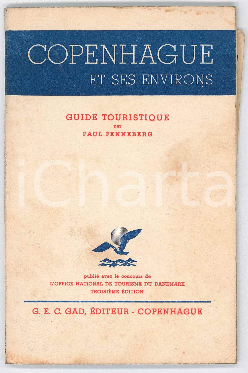 Libro, pubblicazione d epoca 1952 Paul FENNEBERG Copenhague et ses environs  Guide touristique G.E.C. GAD 1