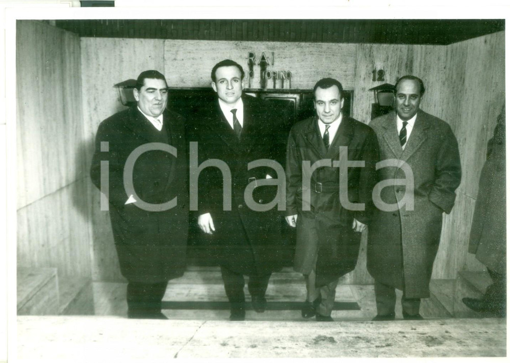 Fotografia d epoca originale 1959 TORINO CICLISMO IGNIS  Giovanni BORGHI  Ercole BALDINI  Antonio MASPES 1