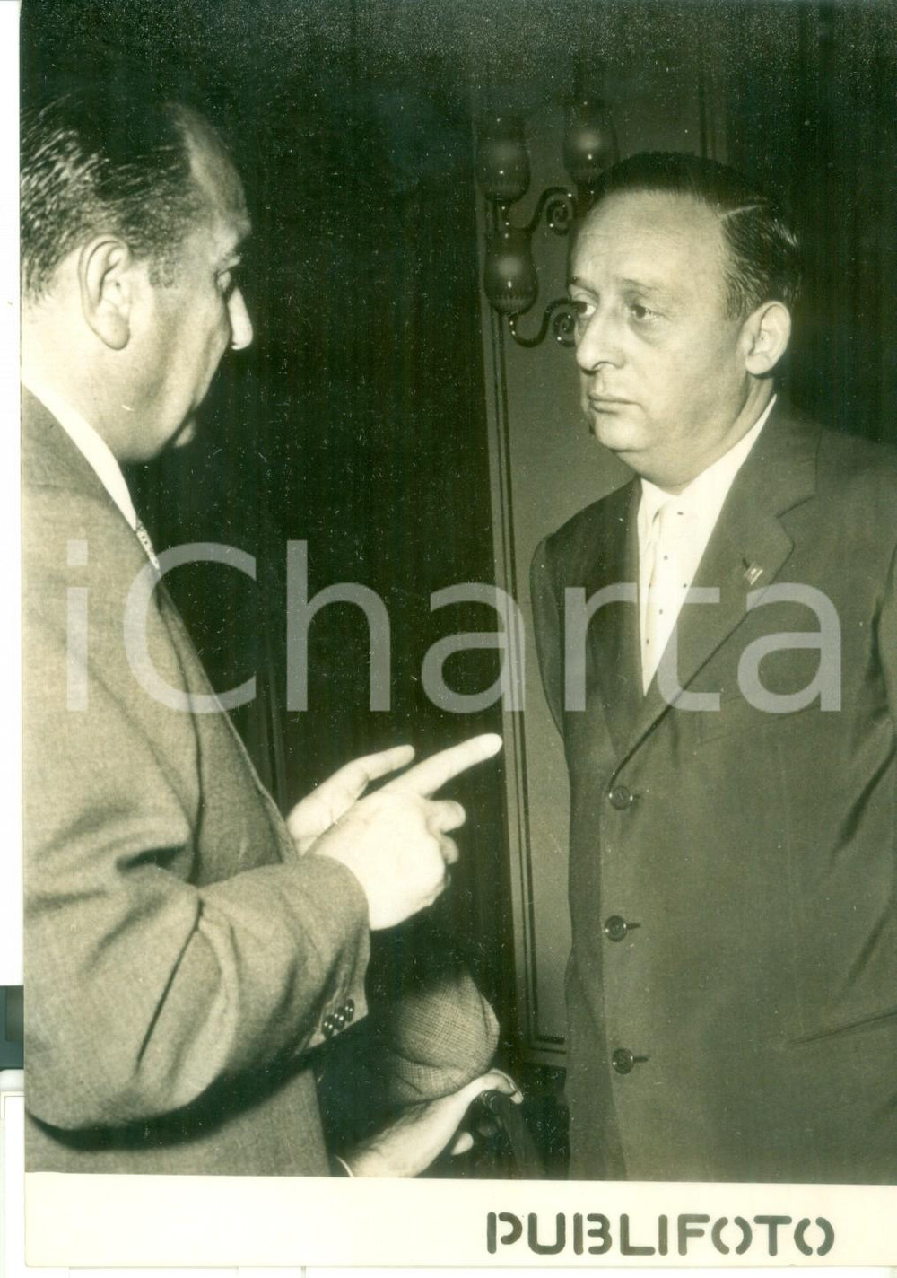 Fotografia d epoca originale 1954 ROMA Hotel Quirinale  Riunione del CONSIGLIO NAZIONALE DELLE LEGHE Foto 1