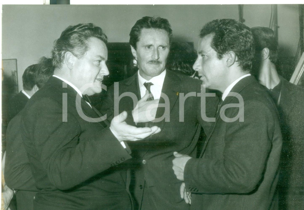 Fotografia d epoca originale 1961 ROMA Associazione della Stampa Estera  Premiazione film Rocco e KapÃ² 1