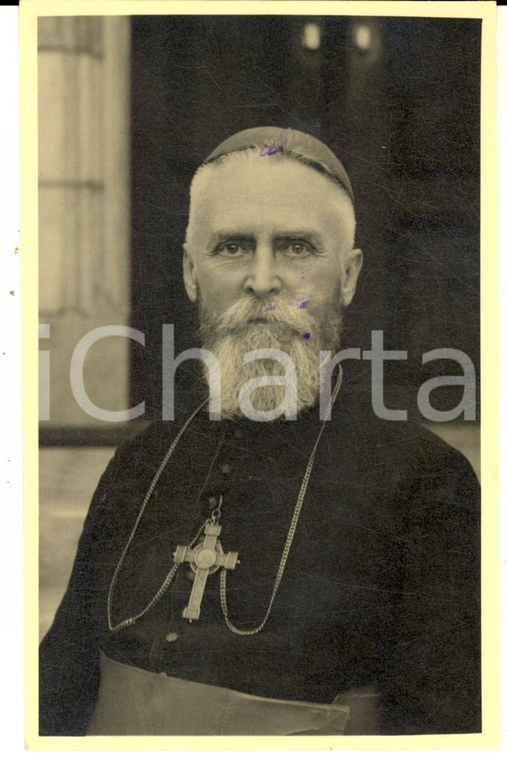 1920 ca USA (?) Ritratto di un vescovo - Foto cartolina VINTAGE