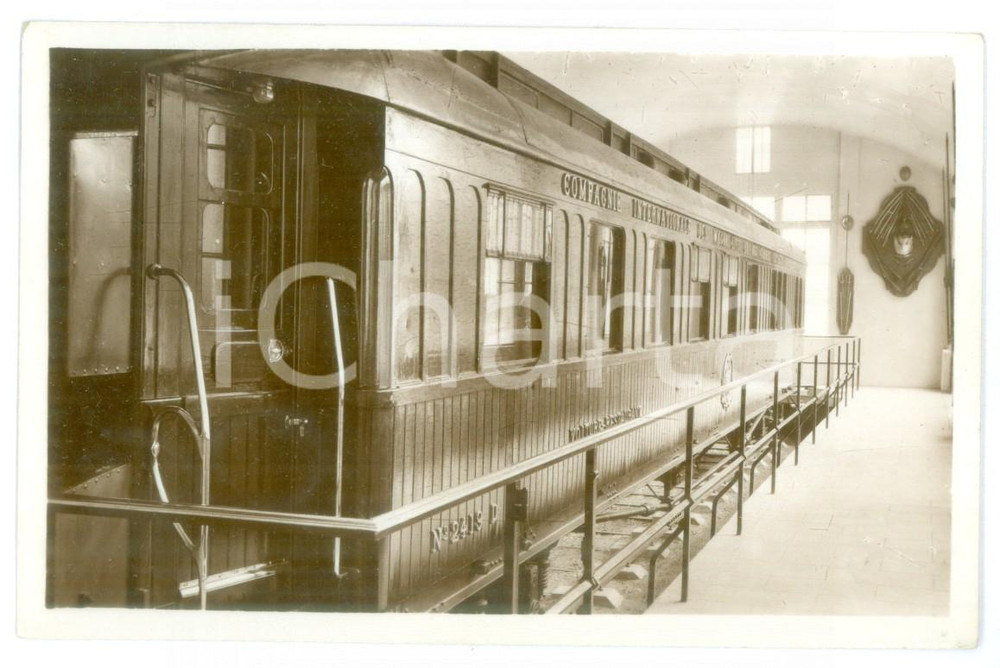 Cartolina originale da collezione 1927 COMPIEGNE Wagon du Marechal FOCH oÃ¹ fut signÃ© l Armistice Cartolina 1