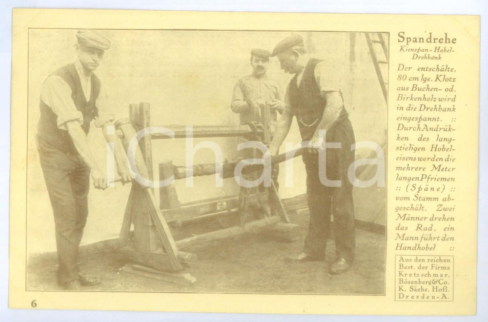 Cartolina originale da collezione 1910 ca DRESDEN Kretzschmar & BÃ¶senberg  Sprandehe  Vintage postcard 1