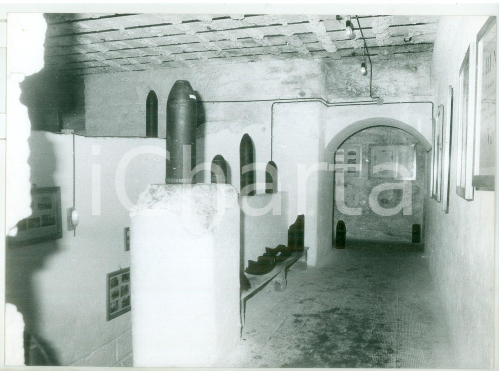 Fotografia d epoca originale 1982 FORTE BELVEDERE GSCHWENT TN Ordigni della Grande Guerra Fotografia 18x13 1