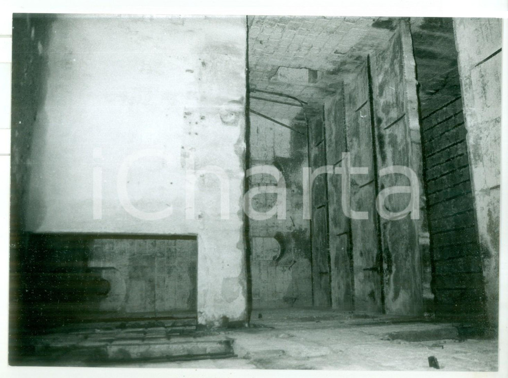 Fotografia d epoca originale 1982 FORTE BELVEDERE GSCHWENT TN La centrale elettrica Foto vintage 18x13 1