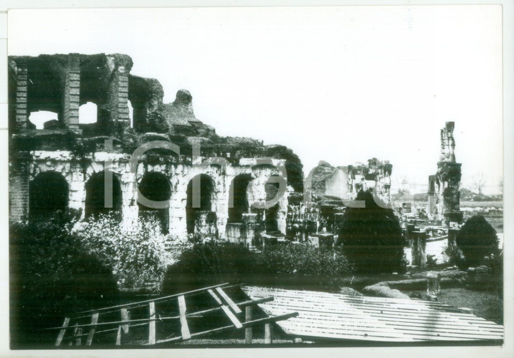 Fotografia d epoca originale 1979 SANTA MARIA CAPUA VETERE L Anfiteatro campano Fotografia vintage 18x13 cm 1