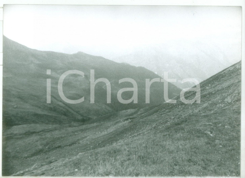 1982 VAL DI PENNES (BZ) Veduta del CORNO BIANCO - Fotografia vintage 18x13 cm