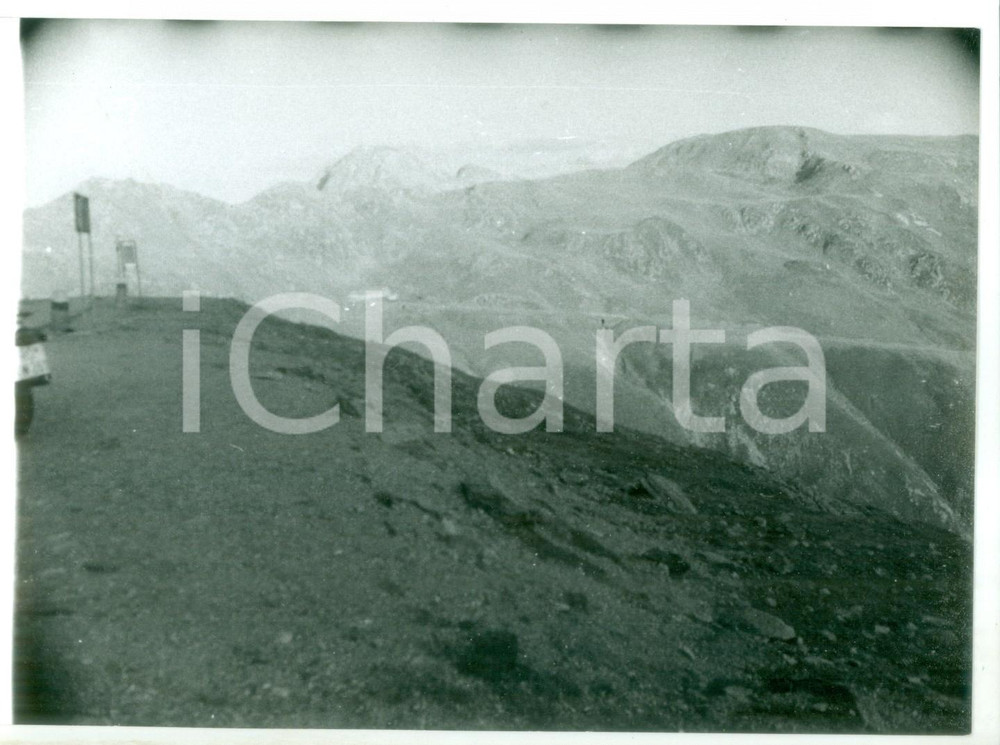 Fotografia d epoca originale 1982 PASSO DI PENNES BZ Veduta della Cima di STILVES  Fotografia 18x13 cm 1