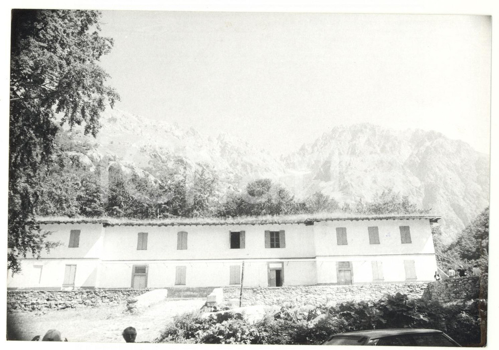 Fotografia d epoca originale 1981 SAN GIACOMO CN Veduta Rifugio VALASCO  Reale Casa di Caccia FOTO VINTAGE 1
