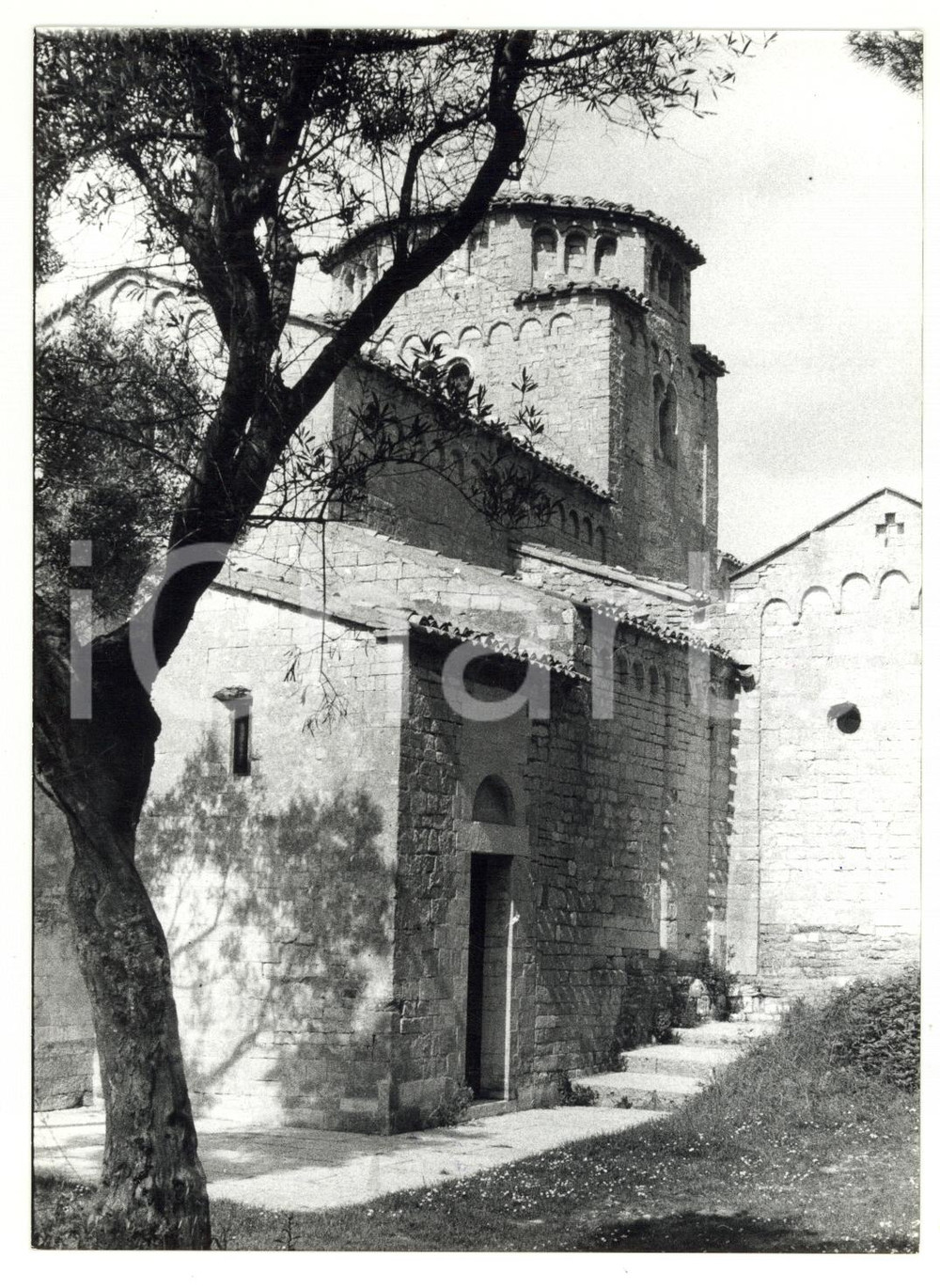 1980 PORTONOVO Scorcio caratteristico della chiesa di Santa Maria *Foto 13x18 cm