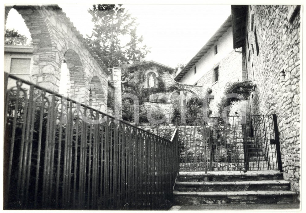 Fotografia d epoca originale 1978 CASCIA Monastero di SANTA RITA  Veduta panoramica Foto VINTAGE 18x13 cm 1