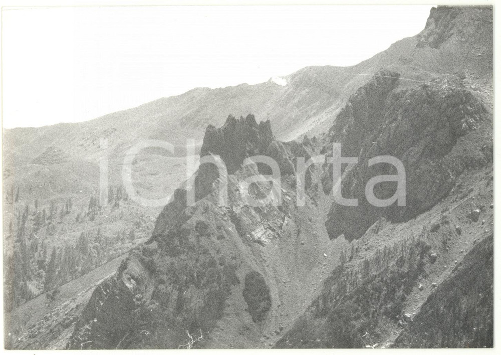 1979 SELLA DI RAZZO (BL) Veduta del massiccio *Foto VINTAGE 18x13 cm