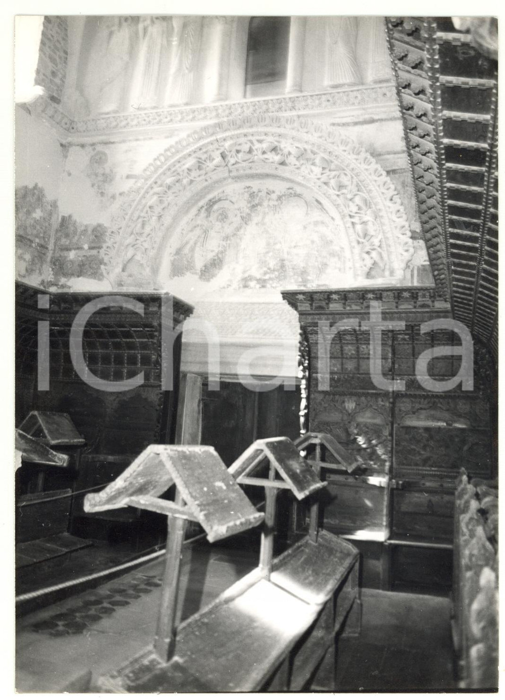 Fotografia d epoca originale 1979 CIVIDALE DEL FRIULI UD Tempietto dell oratorio DI SANTA MARIA IN VALLE 1