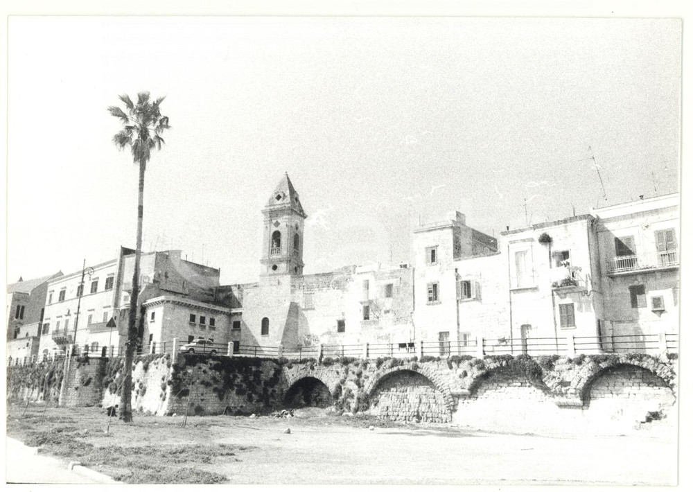 Fotografia d epoca originale 1980 BARI Lungomare Imperatore Augusto  Veduta panoramica Foto VINTAGE 18x13 1