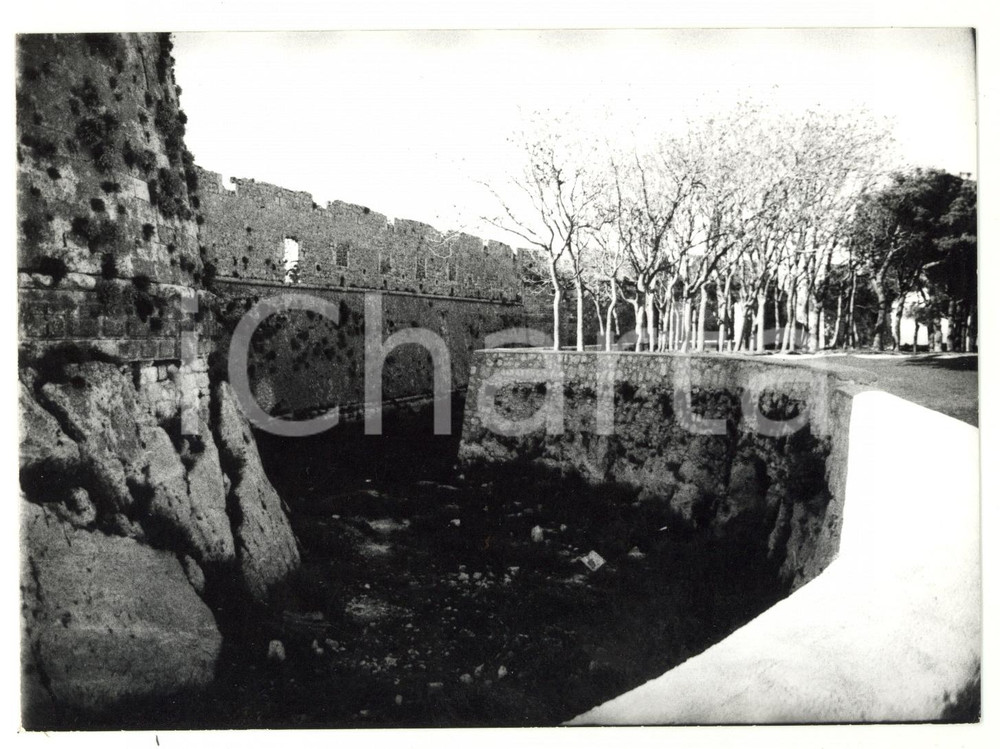 Fotografia d epoca originale 1979 MONTE SANT ANGELO FG Veduta del castello  Foto VINTAGE 18x13 cm 1