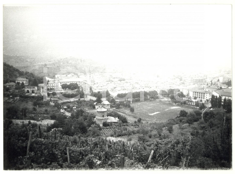 Fotografia d epoca originale 1978 SUSA TO Veduta del centro storico  Fotografia VINTAGE 18x13 cm 1