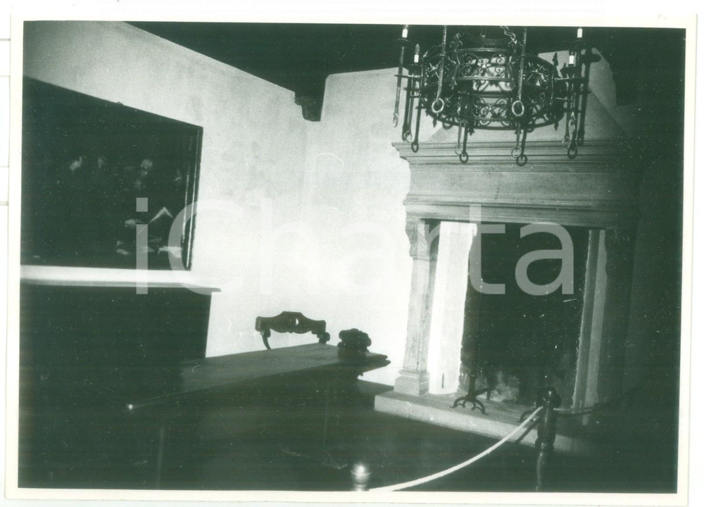 Fotografia d epoca originale 1974 SAN LEO Una stanza del forte  Fotografia VINTAGE 18x13 1