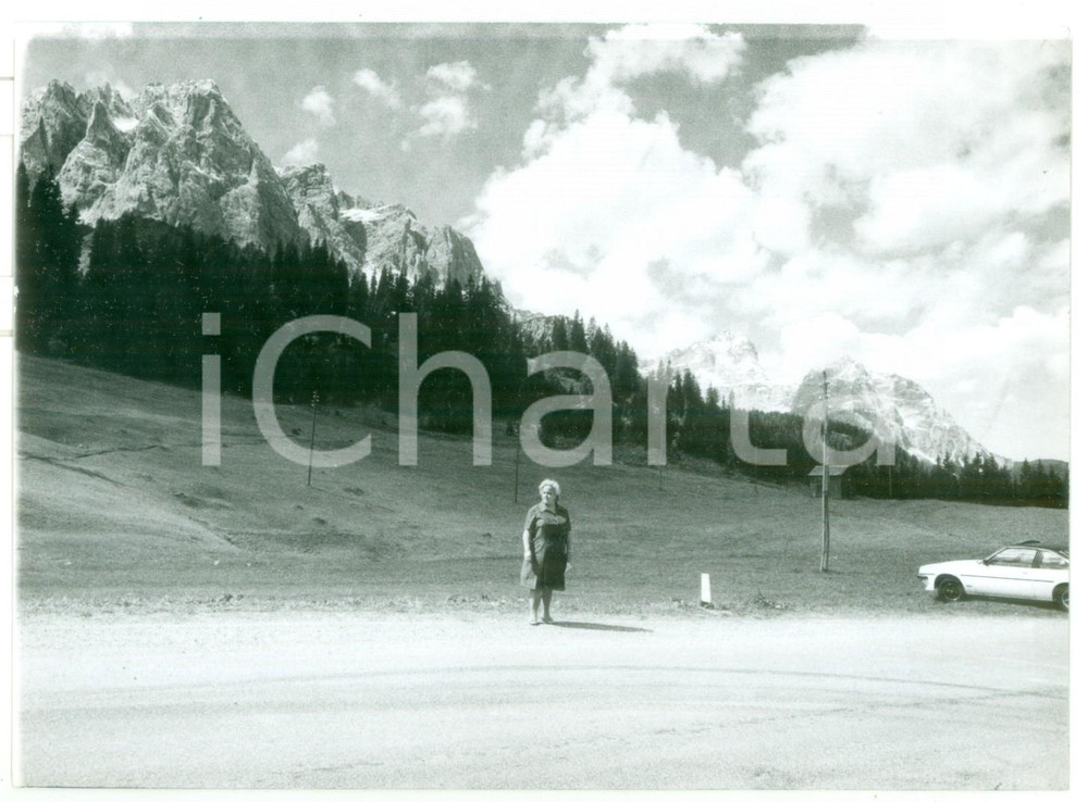 1979 PASSO MONTE CROCE COMELICO Sosta tra i pascoli *Foto ANIMATA 18x13 cm