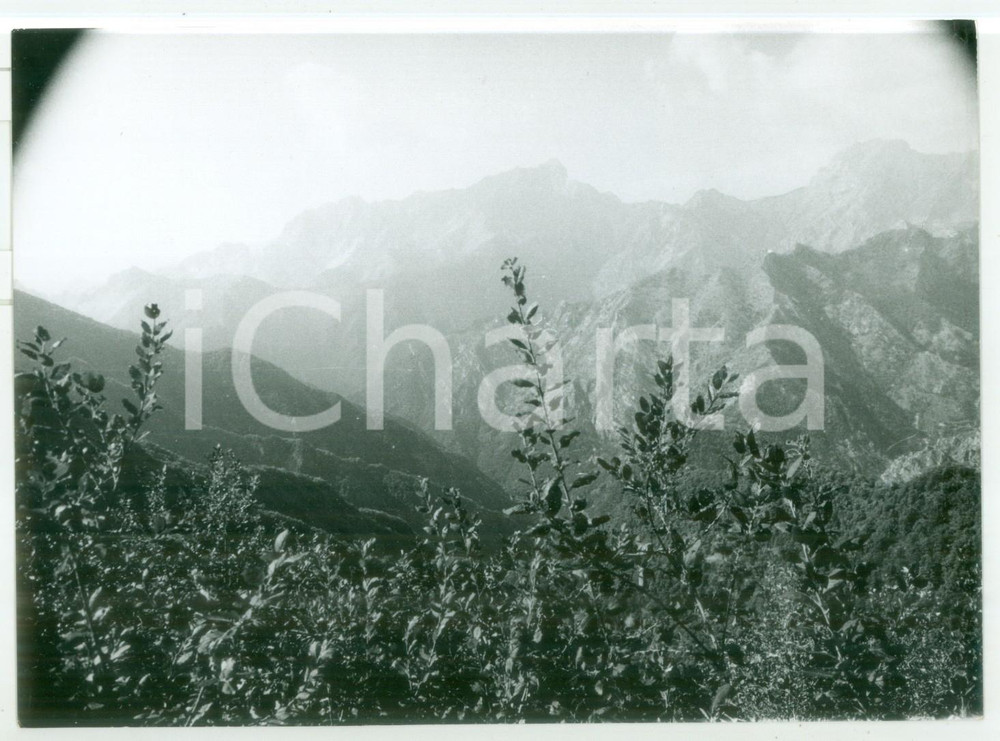Fotografia d epoca originale 1981 PIAN DELLA FIOBA MS Veduta panoramica  Fotografia VINTAGE 18x13 cm 1