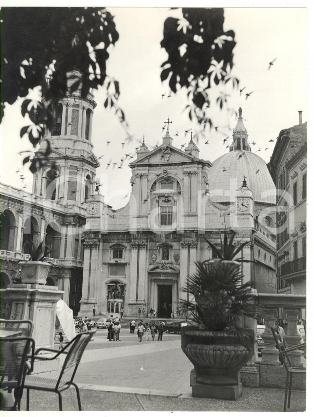 1969 LORETO Basilica della Santa Casa - Scorcio della facciata *Foto ARTISTICA