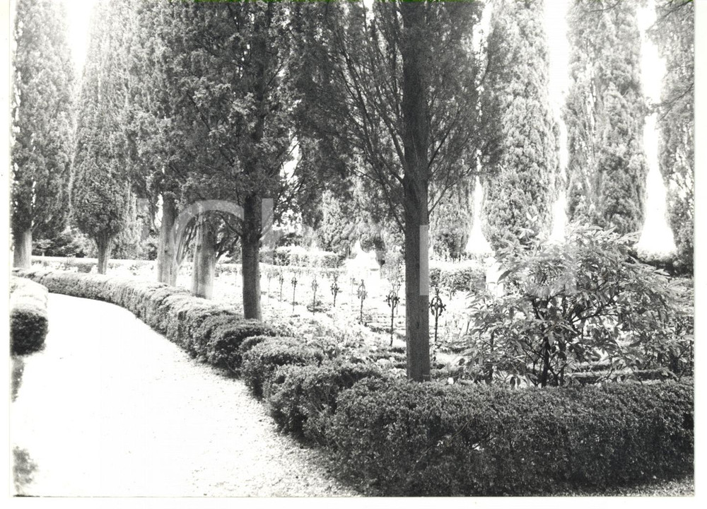 Fotografia d epoca originale 1979 AQUILEIA UD Cimitero degli Eroi  Veduta panoramica Foto 18x13 1