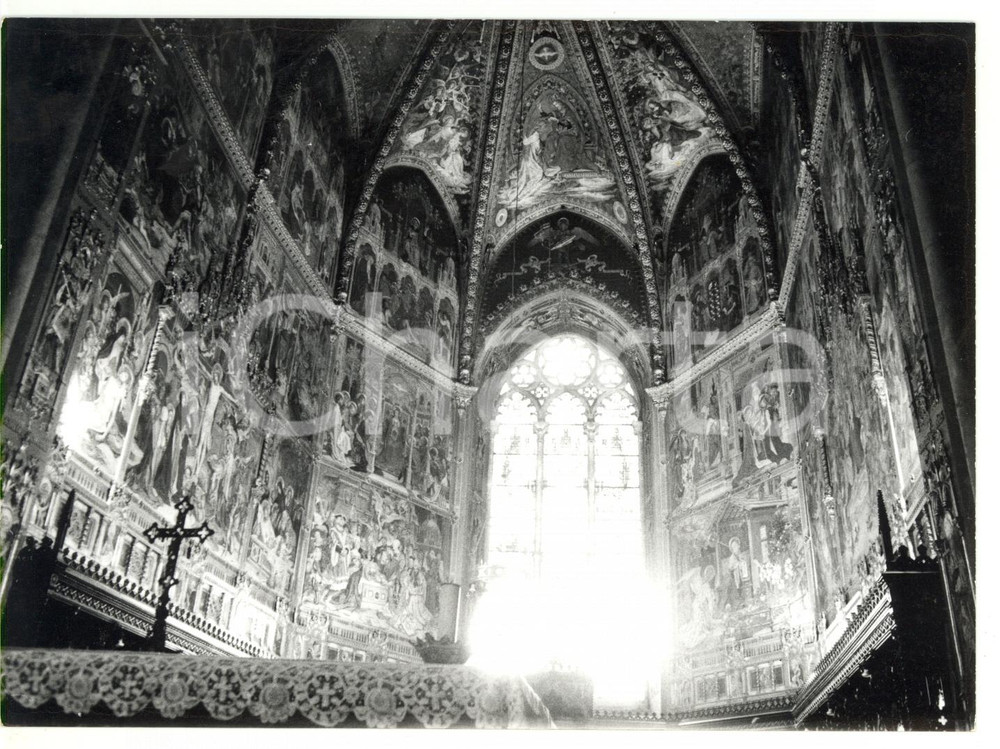 Fotografia d epoca originale 1978 LORETO AN Basilica della Santa Casa  Interni Foto 18x13 1