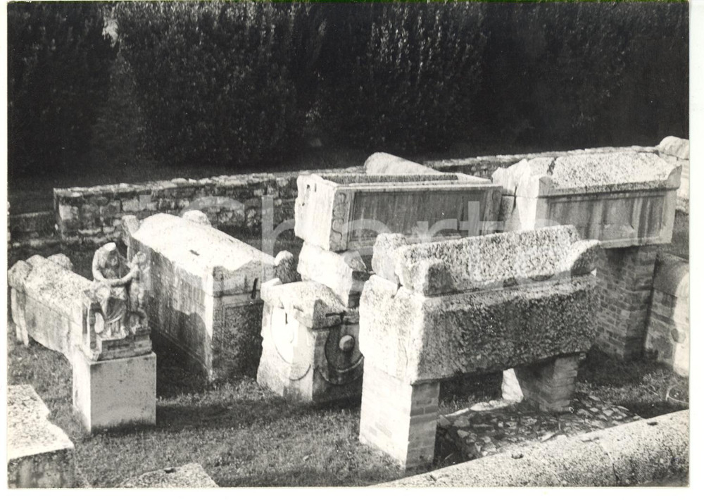1979 AQUILEIA (UD) Area archeologica - Tombe del SEPOLCRETO ROMANO *Foto 18x13