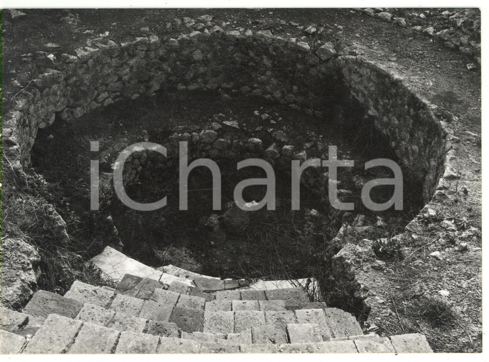 Fotografia d epoca originale 1976 CIVITAVECCHIA RM Terme Taurine  Una vasca termale Foto VINTAGE 18x13 1