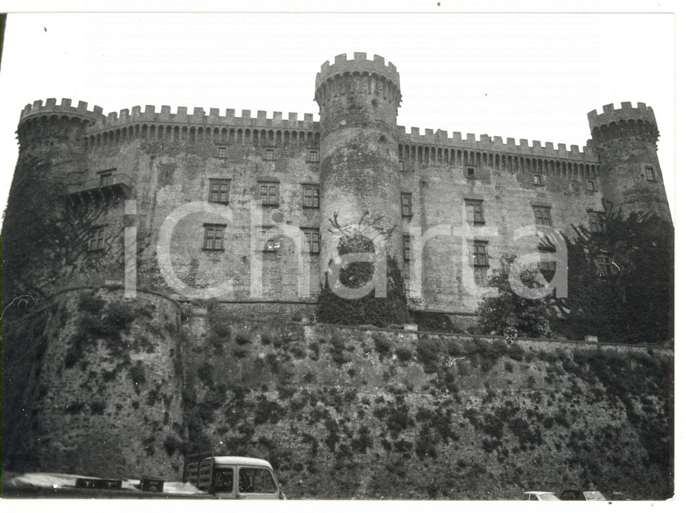 Fotografia d epoca originale 1977 BRACCIANO Veduta del Castello OrsiniOdescalchi Foto VINTAGE 18x13 cm 1