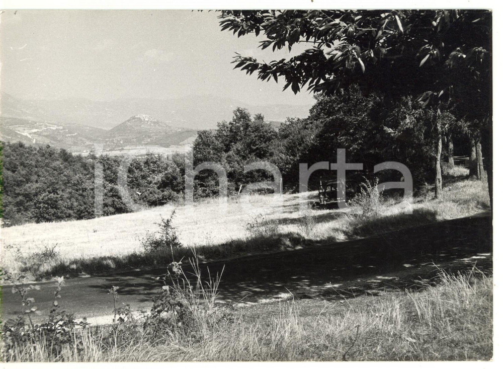 Fotografia d epoca originale 1974 ACUTO FR Panorama dei MONTI ERNICI Fotografia VINTAGE 18x13 cm 1