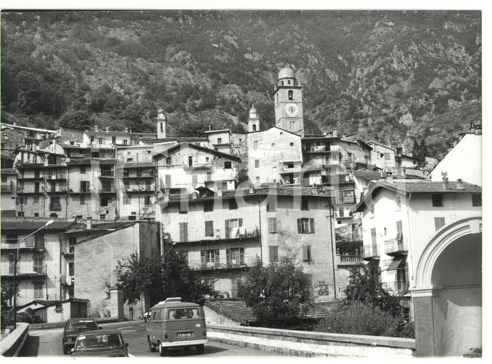 1981 TENDA (FRANCE) Caratteristico scorcio del borgo *Foto VINTAGE 18x13