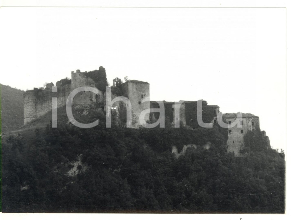 Fotografia d epoca originale 1977 TORRI IN SABINA  ROCCHETTE RI Veduta della Rocca Guidonesca Foto 18x13 1