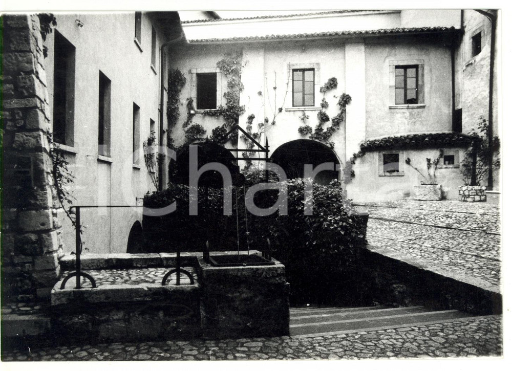 1978 CASCIA Monastero di Santa Rita - Il chiostro *Foto VINTAGE 18x13 cm