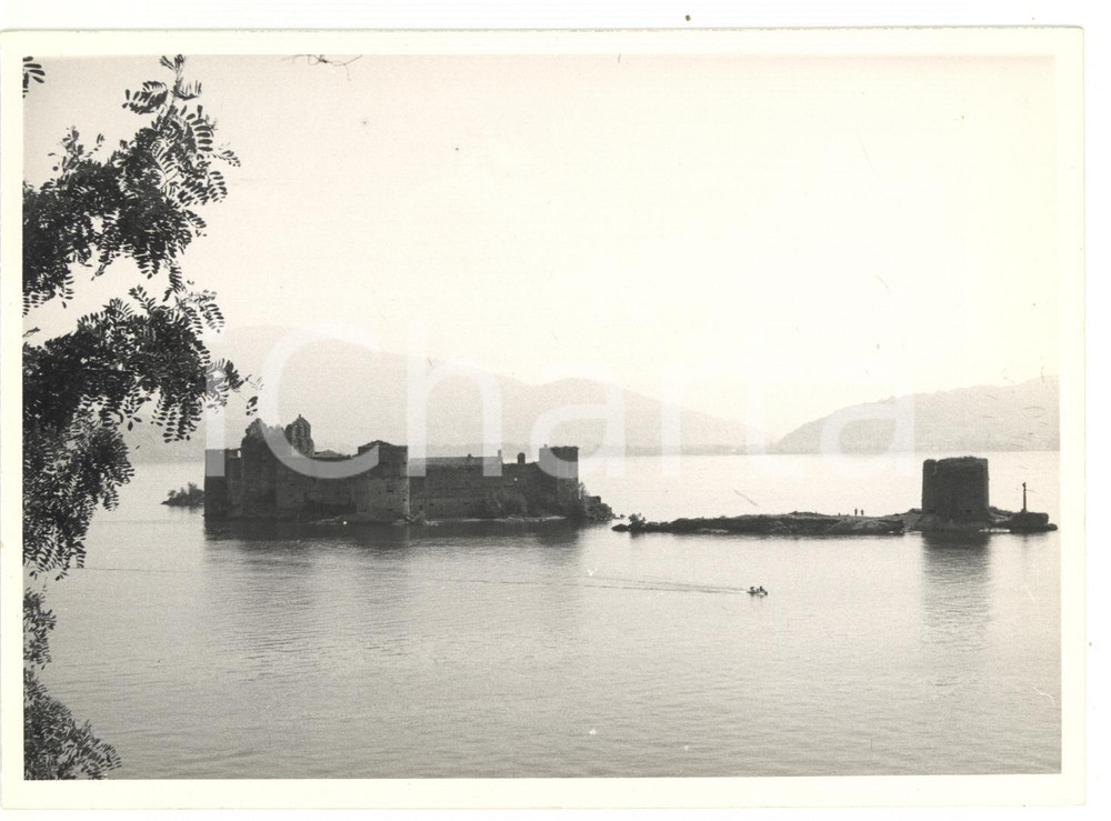 Fotografia d epoca originale 1972 CANNOBIO VB Veduta dei Castelli di Cannero Foto ARTISTICA 18x13 cm 1