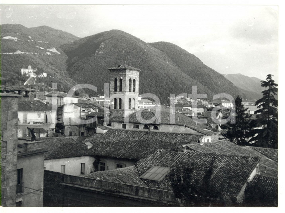 Fotografia d epoca originale 1977 RIETI Veduta panoramica con campanile Cattedrale di Santa Maria Assunta 1
