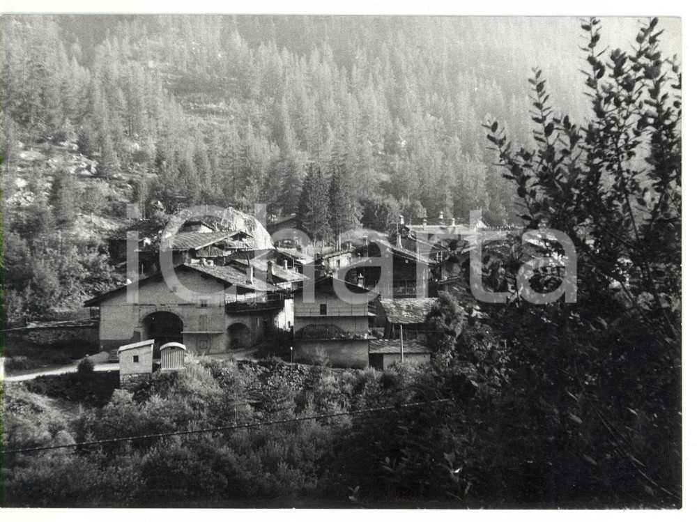 Fotografia d epoca originale 1981 CELLE CN Veduta panoramica  Fotografia VINTAGE 18x13 cm 1