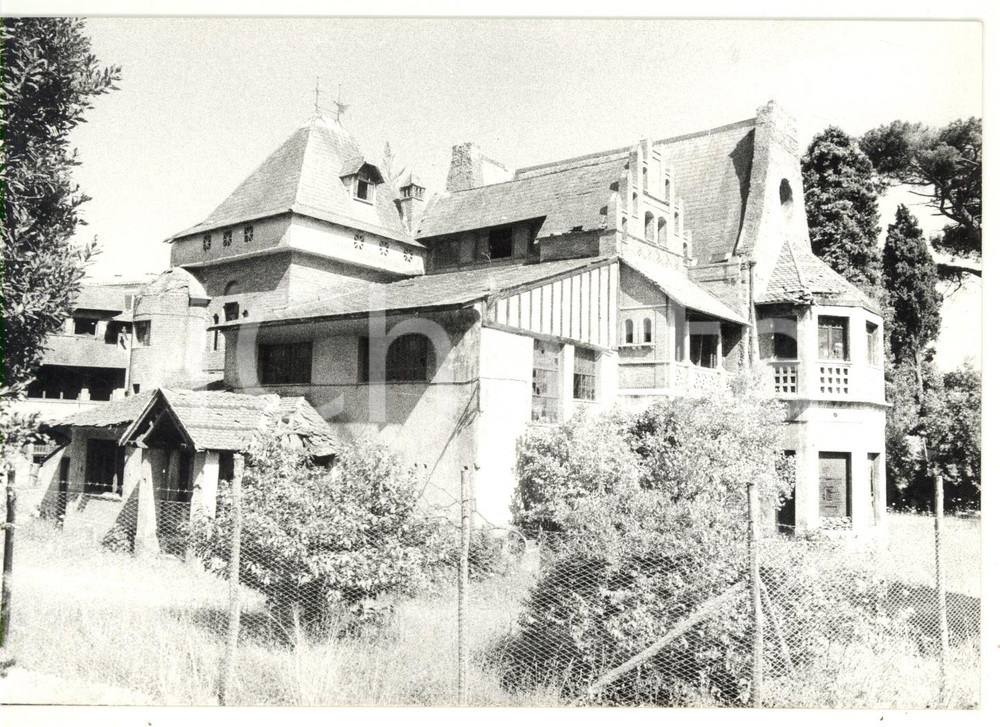 1980 ROMA Veduta panoramica di Villa Torlonia *Foto VINTAGE 18x13 cm