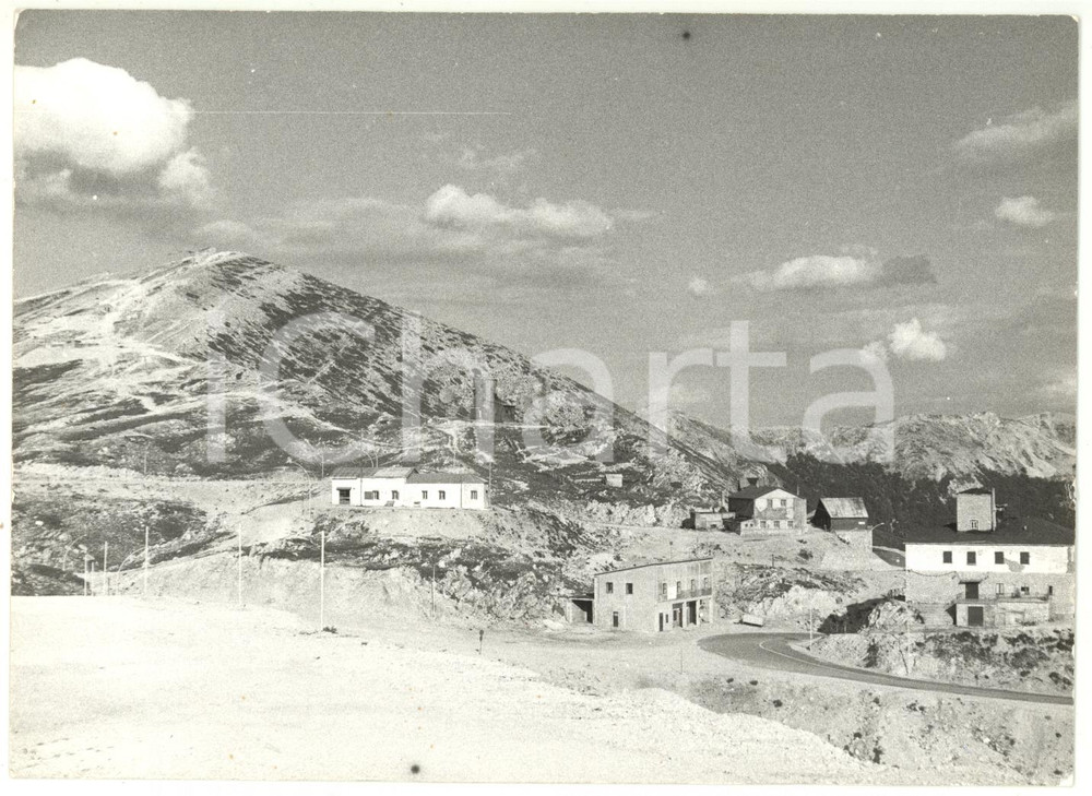 Fotografia d epoca originale 1979 CAMPOCATINO FR Veduta panoramica del rifugio Principe di Piemonte Foto 1