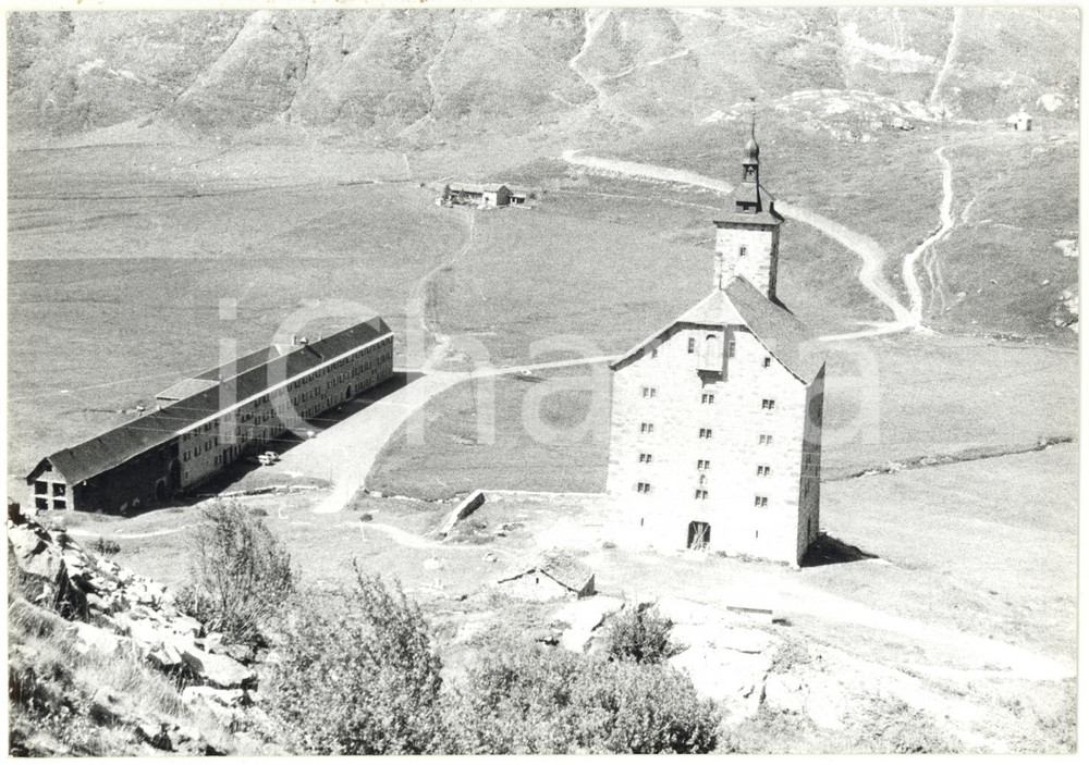 1980 SIMPLON / CANTONE VALLESE (CH) Veduta dell'Alter Spittel *Foto 18x13 cm