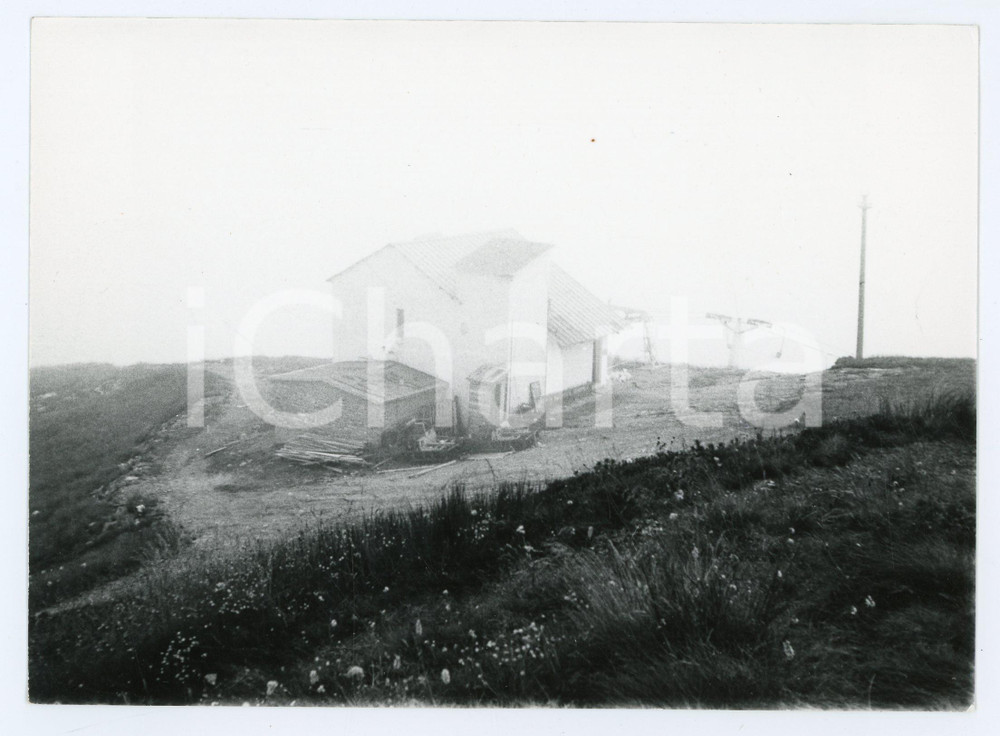 Fotografia d epoca originale 1978 GIAVENO  ALPE COLOMBINO Seggiovia di Pian delle Lese  Foto 17x13 cm 1