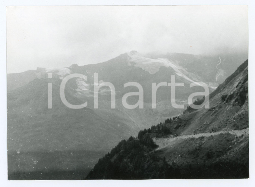Fotografia d epoca originale 1976 VALGRISENCHE AO Lago di Beauregard  Foto 17x13 cm 1