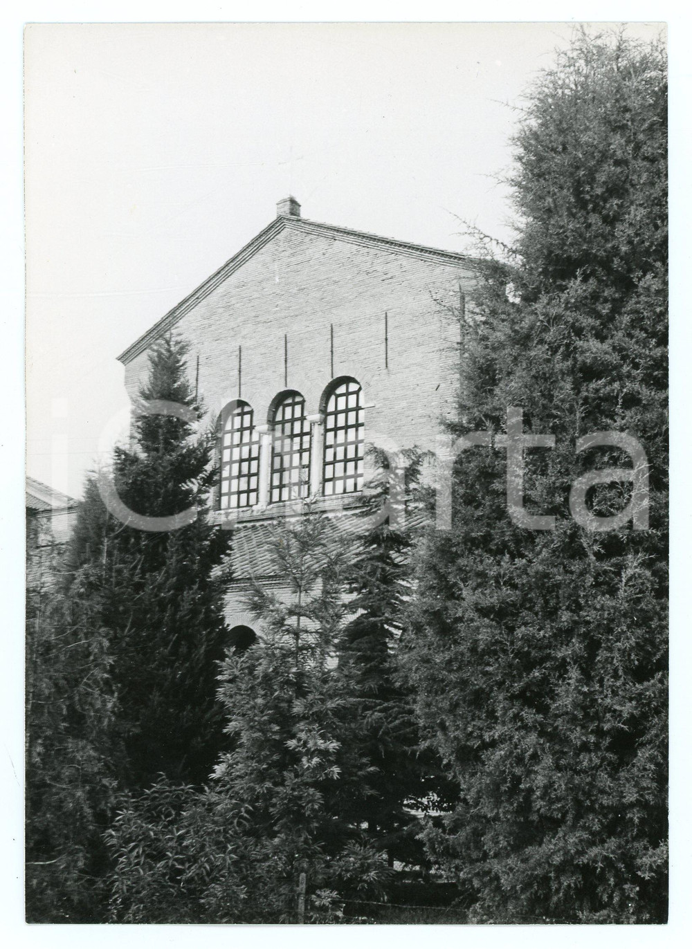 Fotografia d epoca originale 1979 RAVENNA Basilica di Sant Apollinare in classe  Foto 13x17 cm 1