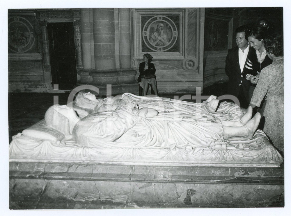 1976 CERTOSA DI PAVIA Monumento funebre Ludovico il Moro e Beatrice d'Este FOTO