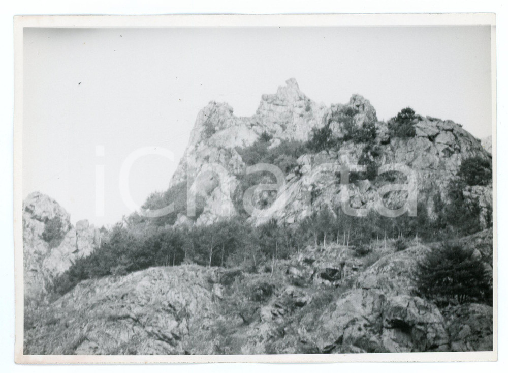 Fotografia d epoca originale 1974 VALLE SAN GIACOMO Panorama montano  Foto 17x13 cm 1
