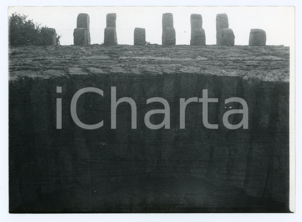 Fotografia d epoca originale 1980 VALLE DEVERO NO Arco della porta dell antico forte  Foto 17x13 cm 1